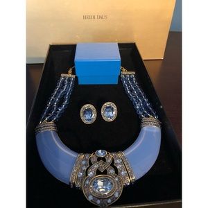 Beautiful Heidi Daus Necklace and Earrings set